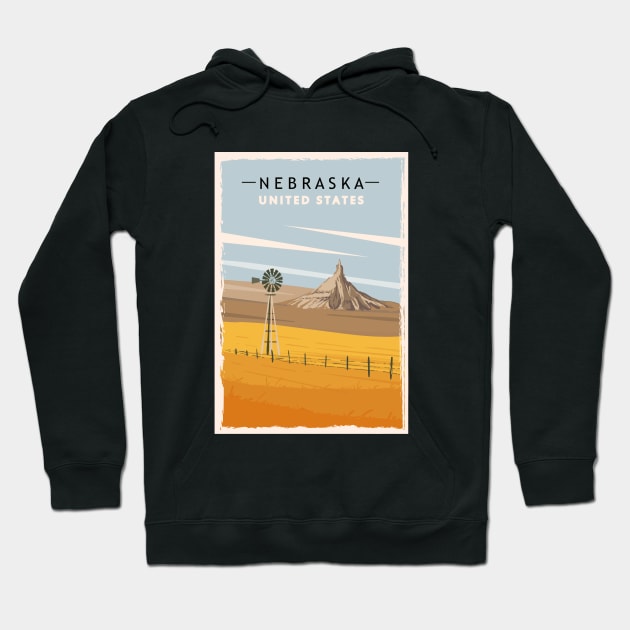 nebraska Hoodie by husnimubarok